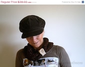 ON SALE 40 % OFF Knit Glitter Chocolate Brown  Cowl, Gift for her  for mom for coworker for girlfriend, under 30