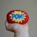 Felted Soap Comic Book / Pow
