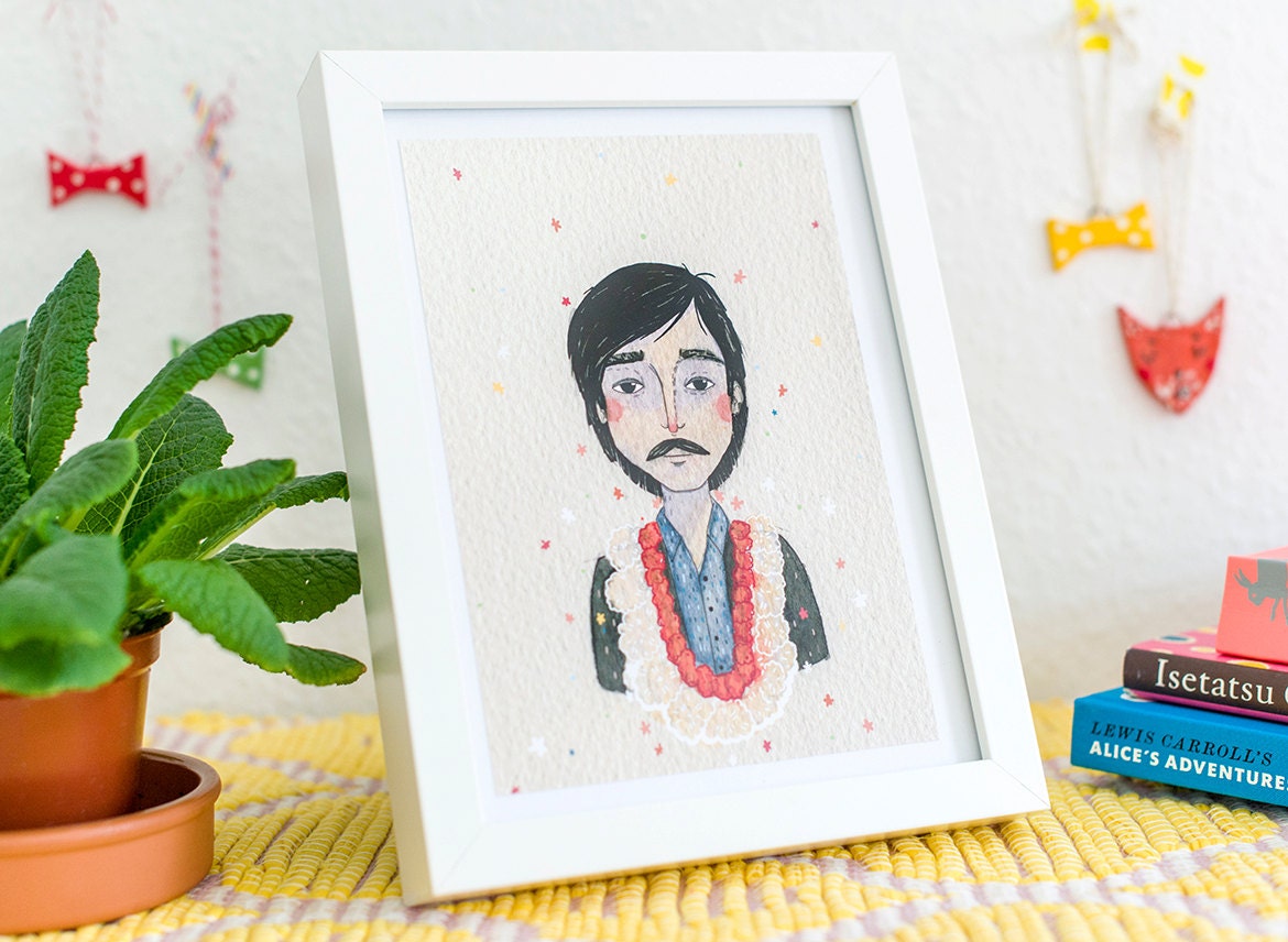 Jack from Darjeeling limited A5 giclee print