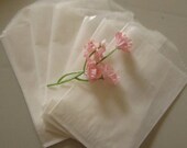 Lot of 30 Glassine Bags for Shipping Packaging and Crafts 4 1/2 x 2 3/4