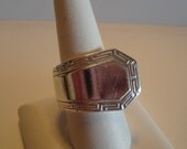Silver Spoon Ring - Size 10 1/2