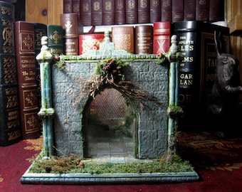 Twelfth Night Medieval Folly For Miniature Display, Vignette or Diorama Set in Half  and Quarter Scale