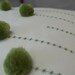green shooting star pillow