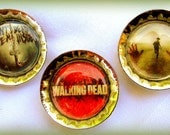 The Walking Dead Set of Three Bottle Cap Magnets