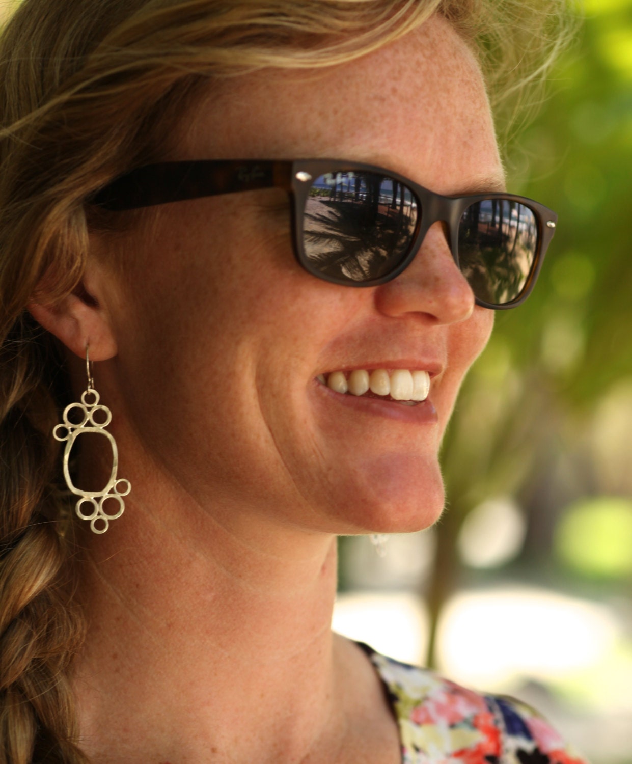 NEW - Aztec Earrings - Metal - Jewelry, Chandelier Earrings, Silver, Hoop, Drop, Dangle