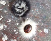 Vintage fur brooches