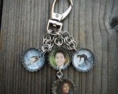 4 Charm Custom Photo Bottle Cap Purse Clip