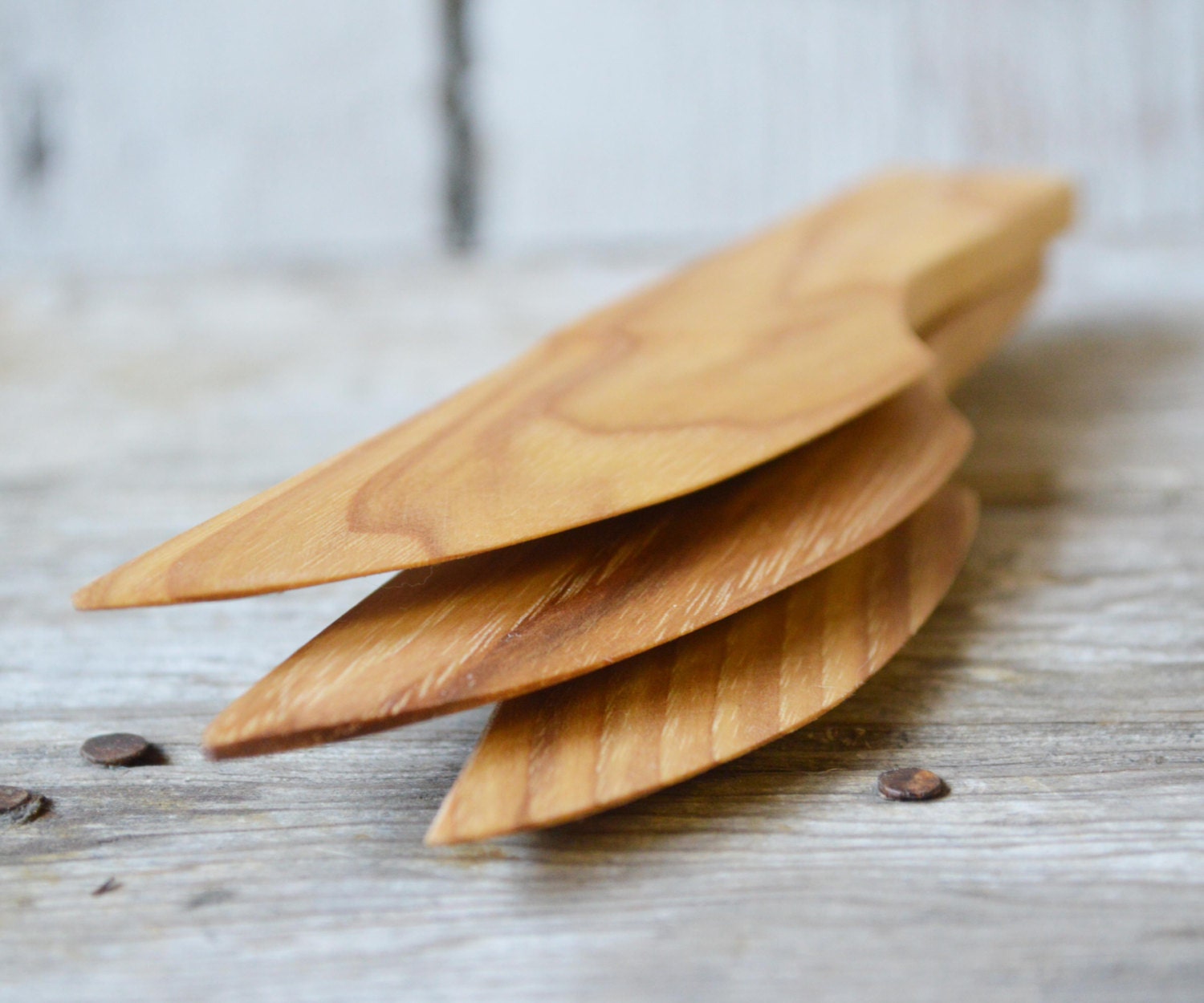 Knife from Reclaimed Hickory