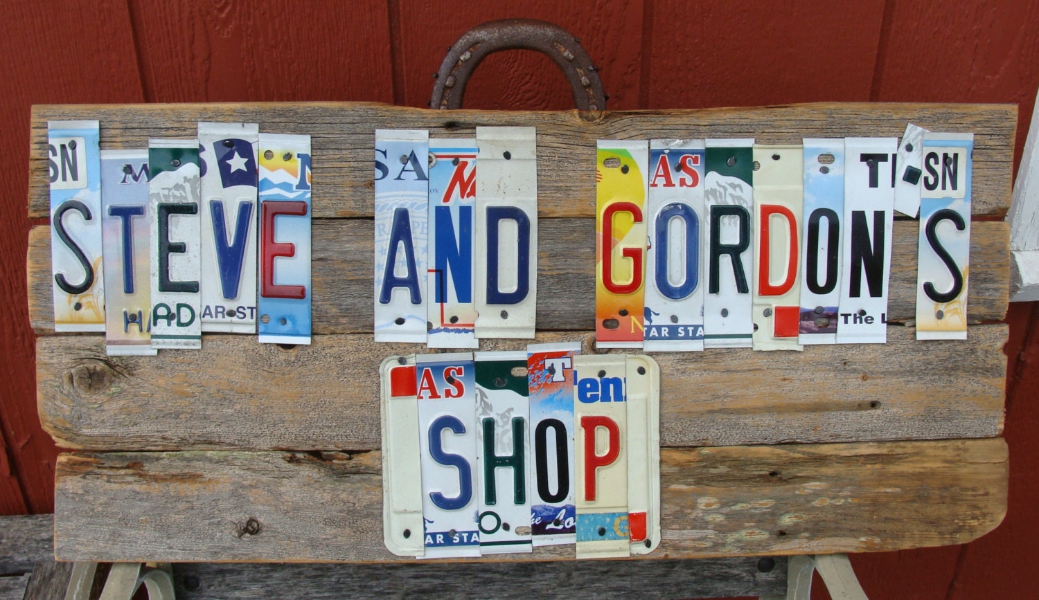 License Plate Signs Custom Personalized Shop Sign Your Choice