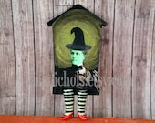 Glow-in-the-Dark The ORIGINAL Wicked Witch Bookmark with Ruby Slippers - Wicked Awesome Series 81/100 - Witch Legs Bookmark