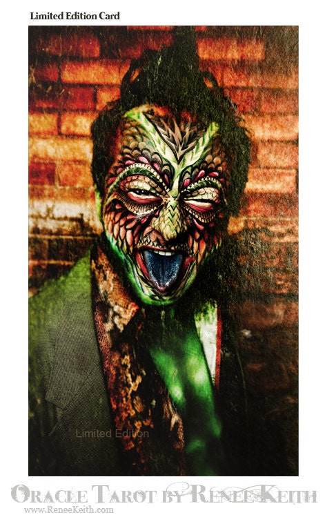 Limited Edition Oracle Card - Lizard Man