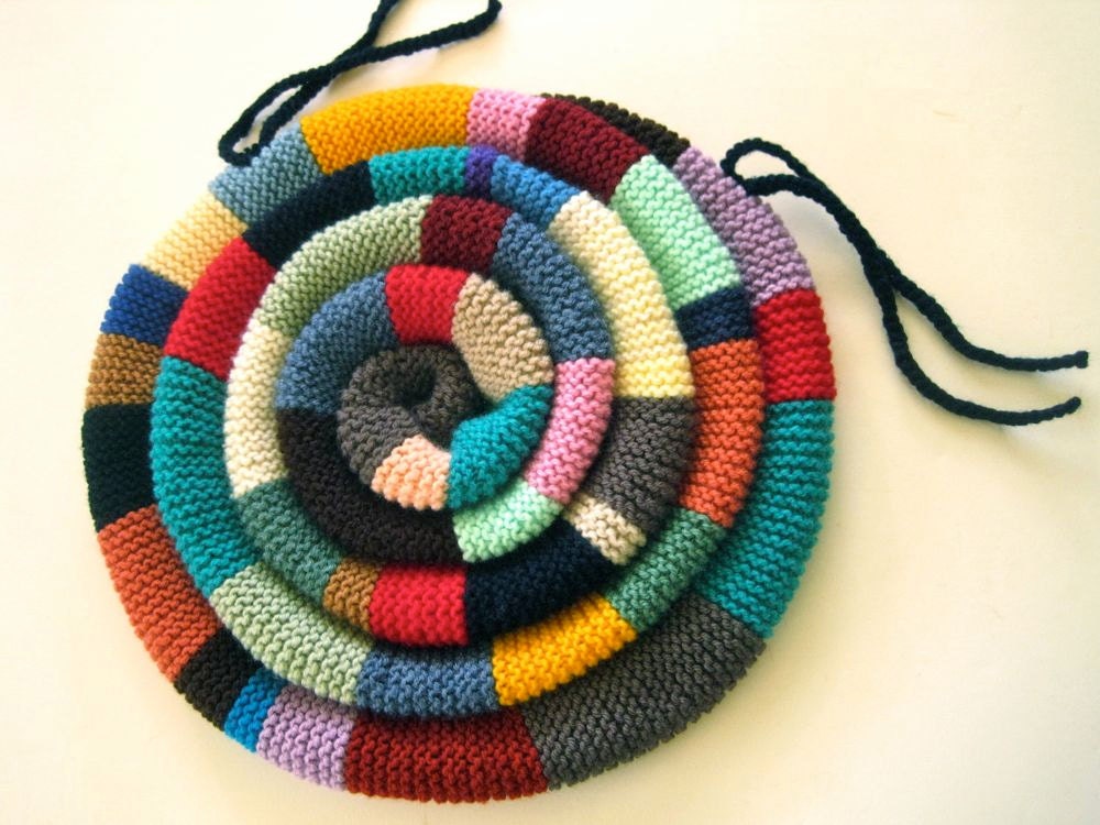 Handmade Chair Pad - Rocking Chair Pad - Dining Chair Pad - Soft Seat Cushion Small