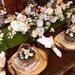 LARGE Rustic Wood Tree Slice Centerpiece - Personalized - 10 - 13 inch diameter