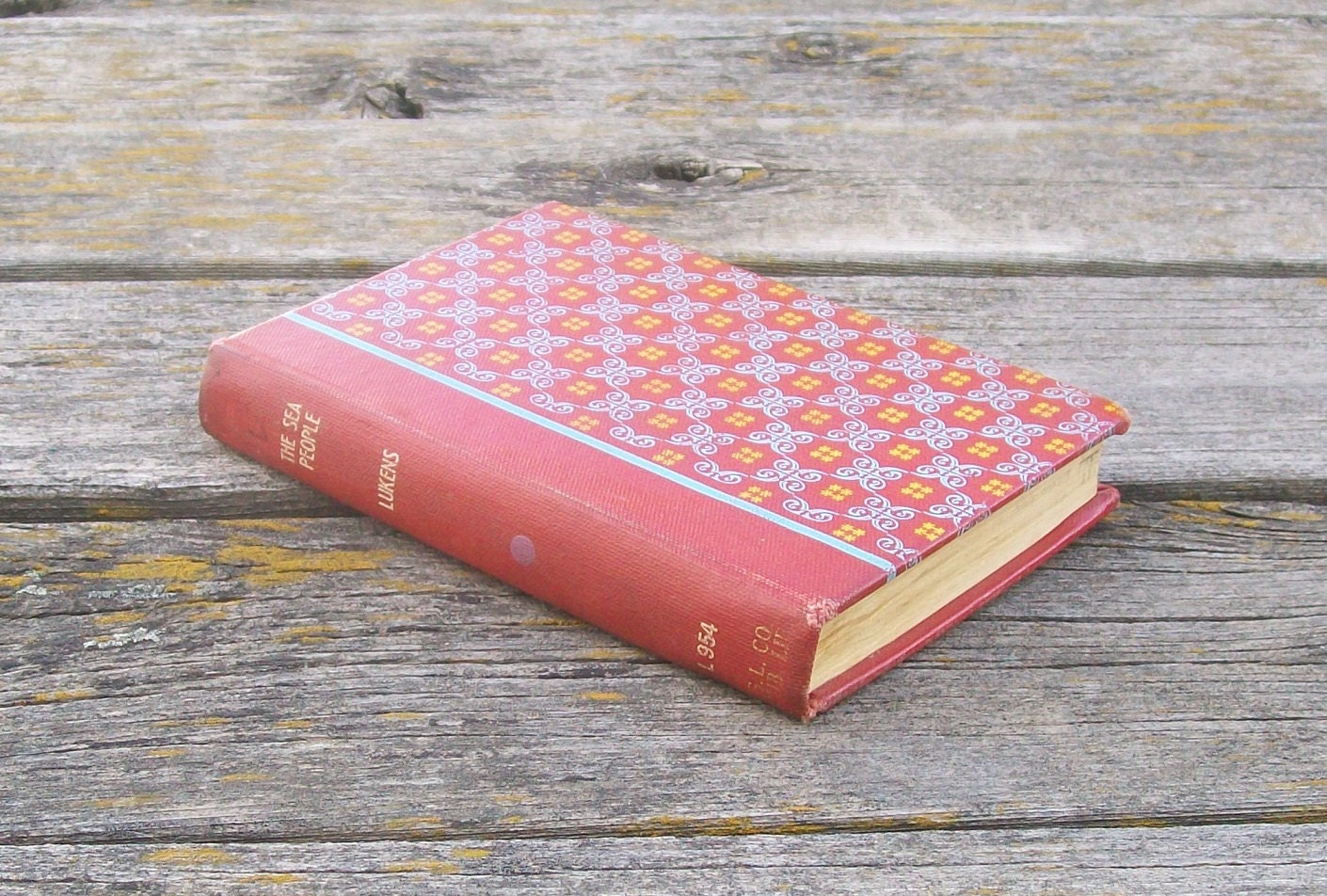Vintage book The Sea People by  Adam Lukens 1959