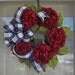 Front door wreath,Wreath,Summer/Spring Wreath,Hydrangea Wreath,Mothers Day,Red white and blue