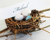 Lot of 10 - Vine Birds Nest Wedding Pary Favors Decorations - Great for Wedding Crafts - Place card Escort Cards
