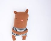 Plush Chipmunk Friend- Finkelstein's Center Handmade Creature