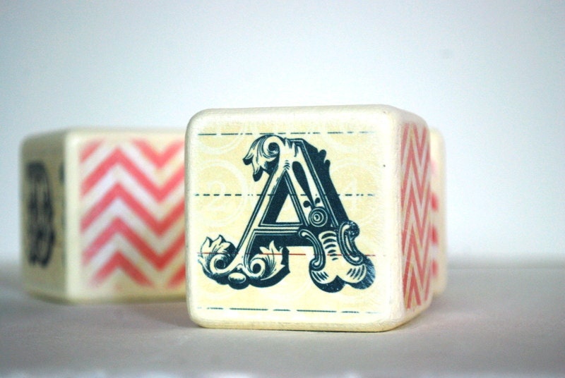 Alphabet Mix And Match Large Building Blocks - Set Of 3 - Girls