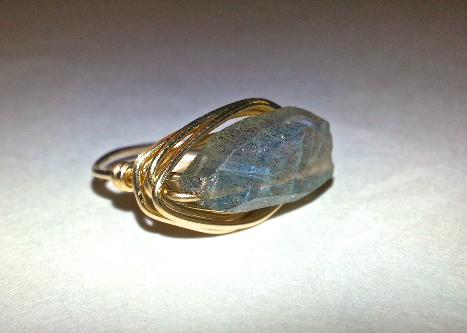 Labradorite Ring- Size 5