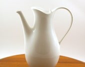 Eva Zeisel for Hallcraft Hi-White Coffee Pot or Server -- Tomorrow's Classic -- Simple