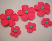 Royal icing flowers lot of 100 sugar flowers Il_170x135