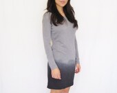 Ombre Jersey dress