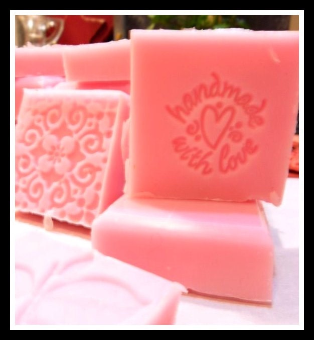 Handmade Herbal Soaps- Guest size- 3pc- Gifts Under 10