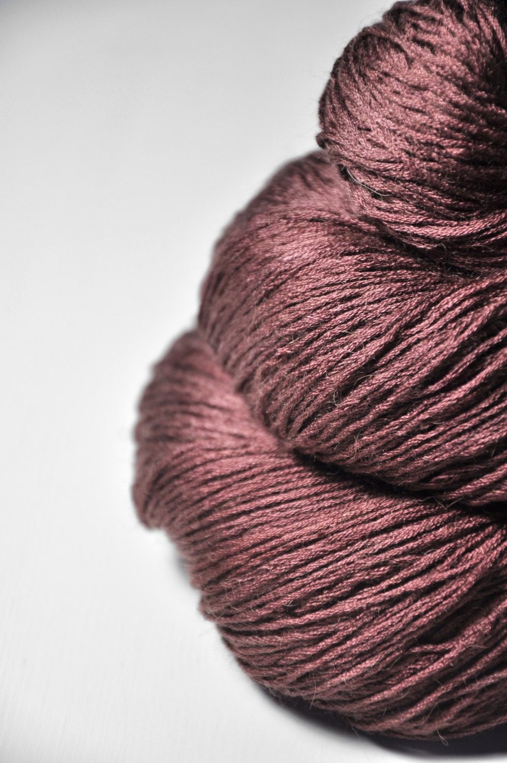 Earth's last day OOAK - Silk/BabyCamel lace weight - LIMITED EDITION