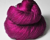 Electric light purple OOAK - Silk/BabyCamel lace weight - LIMITED EDITION