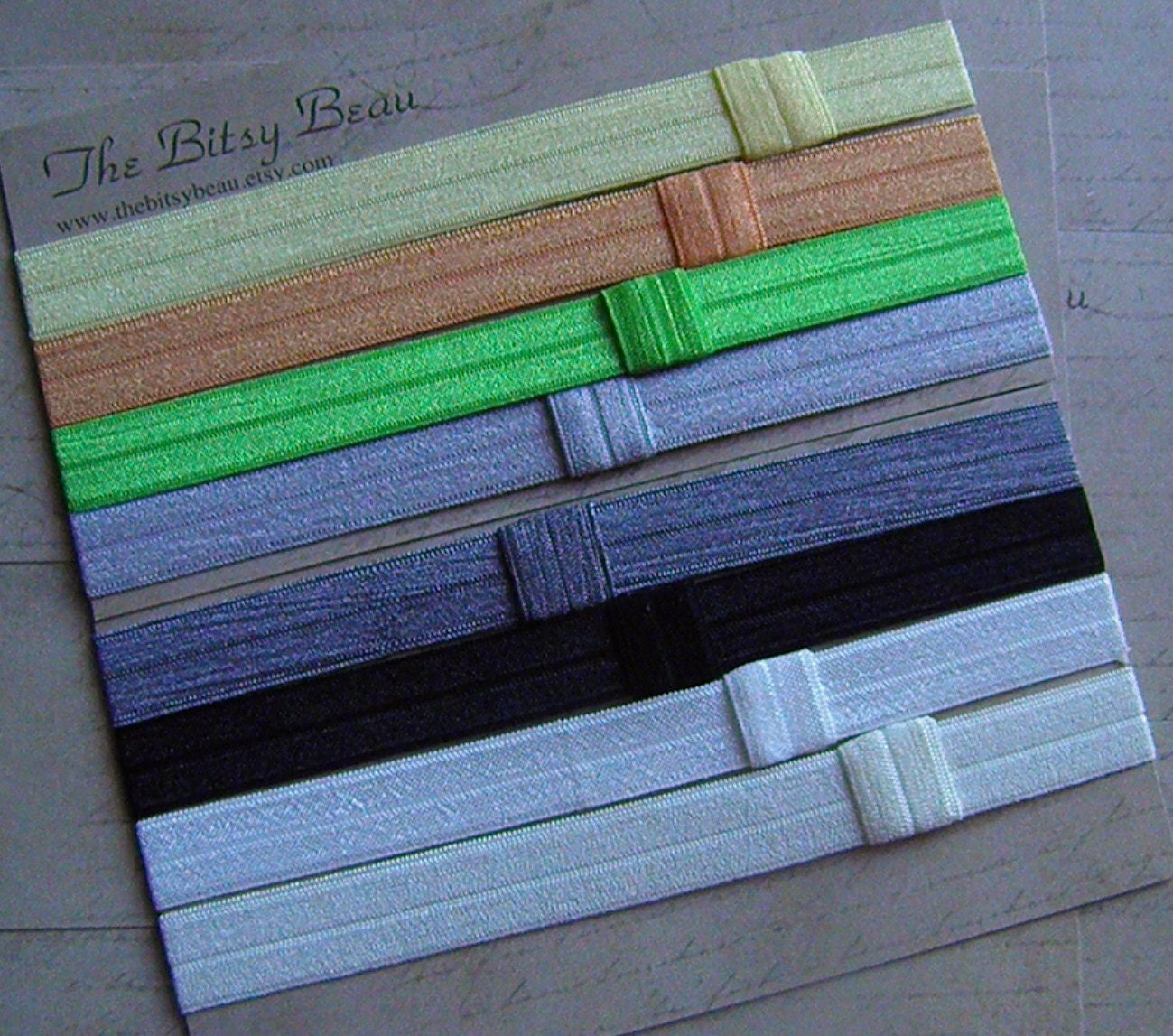 Choose Five Elastic Interchangeable Headbands-Newborn to Adult Sizes