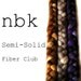 NBK Semi-Solid Fiber Club - 3 Month Subscription July/Aug/Sept 2013