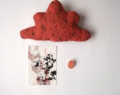 Goodie bag 3 - little pillow, postcard and porcelain brooch