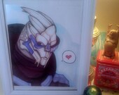 8x10 Illustration Print--Garrus Vakarian