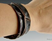 Fold Formed Thin Copper Cuff