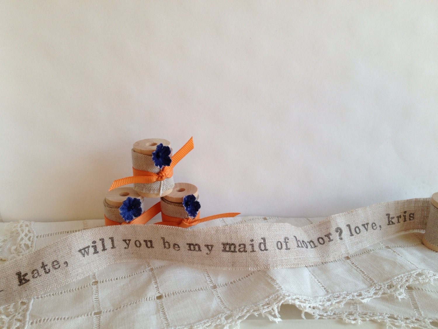 Set of 4 - Will You Be My Bridesmaid Secret Message Gifts