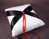 Double Sash Wedding Ring Bearer Pillow - Choose Your Own Colors BOGO Offer