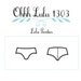 Panties Sewing Pattern Ohhh Lulu 1303 Lola Brazilian Panties