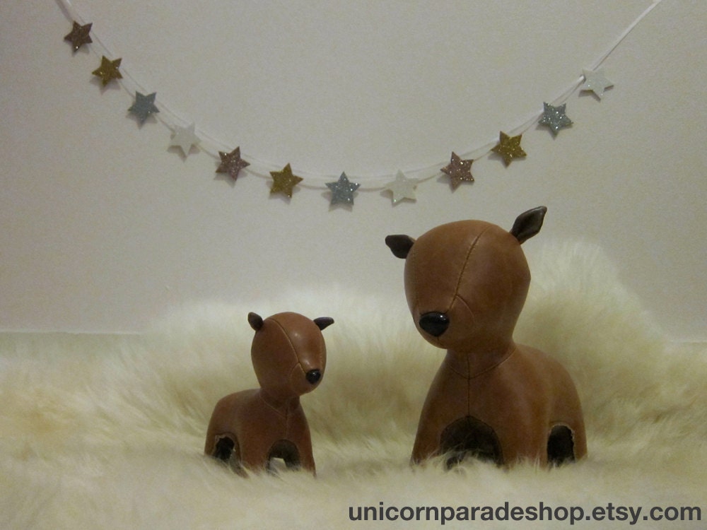 Custom Mini Star Glitter Garland
