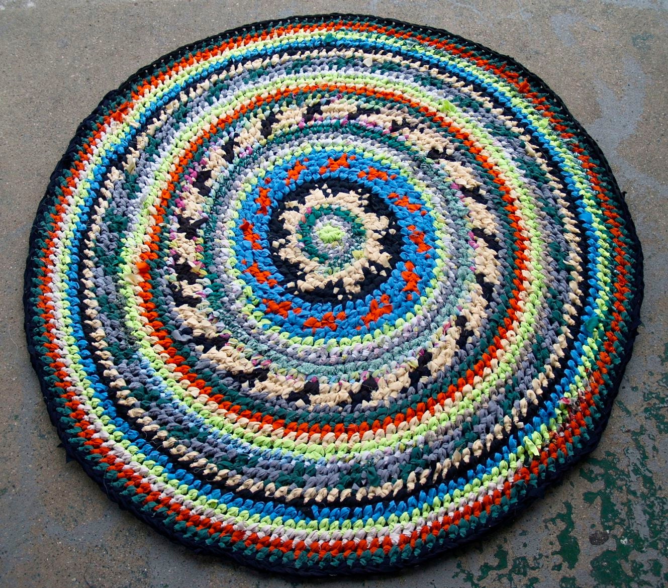 Kaleidoscope Fair Isle Rag Rug