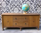 Vintage Buffet - Antique Credenza - Storage Cabinet - TV Stand