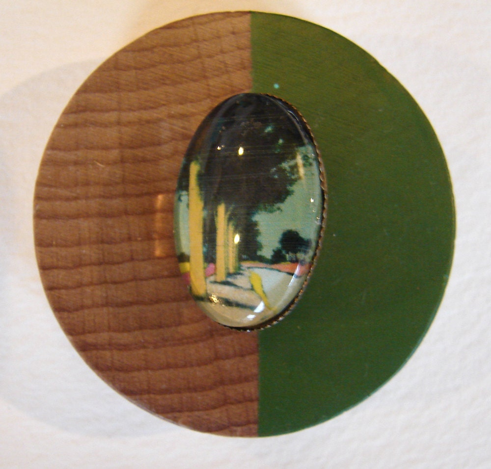brooch.landscape 'Mint Sky'