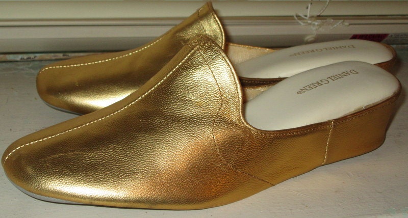 daniel green mens leather slippers