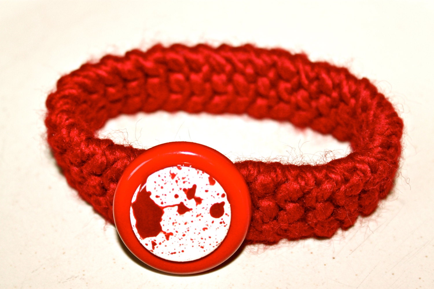 Dexter Blood Splatter Kitty Cat Collar