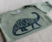 Kids Dinosaur Tshirt, Biplane, Linocut Hand-Printed