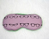 Eye Mask- Purple Eye Glasses