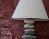 Beach Rock Lamp- Made to order