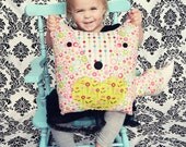 NEW- Custom Fox Pillow/  Stuffed Animal / Crib Bedding/ Birthday Party Decor / Pottery Barn /Shower/ Shabby Sly Fox