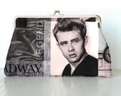 Pop art,old movies,James Dean, Statue of Liberty hand bag,Mother's day gift