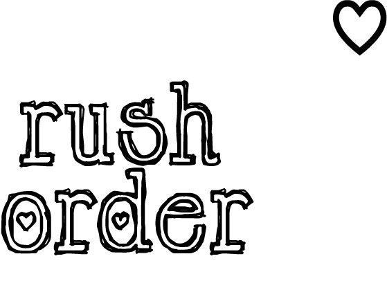 Rush Order - Ships Within 2 Business Days