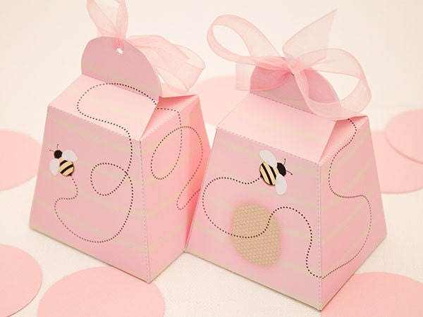 BEEHIVE Favor Box - DIY Printable PDF